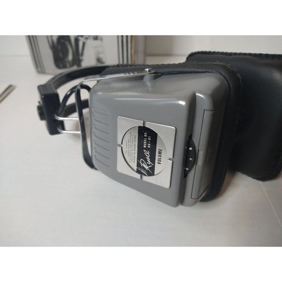 Rystl RH-81 Vintage AM FM Stereo WirelessHeadphones Hong Kong - Picture 7 of 13